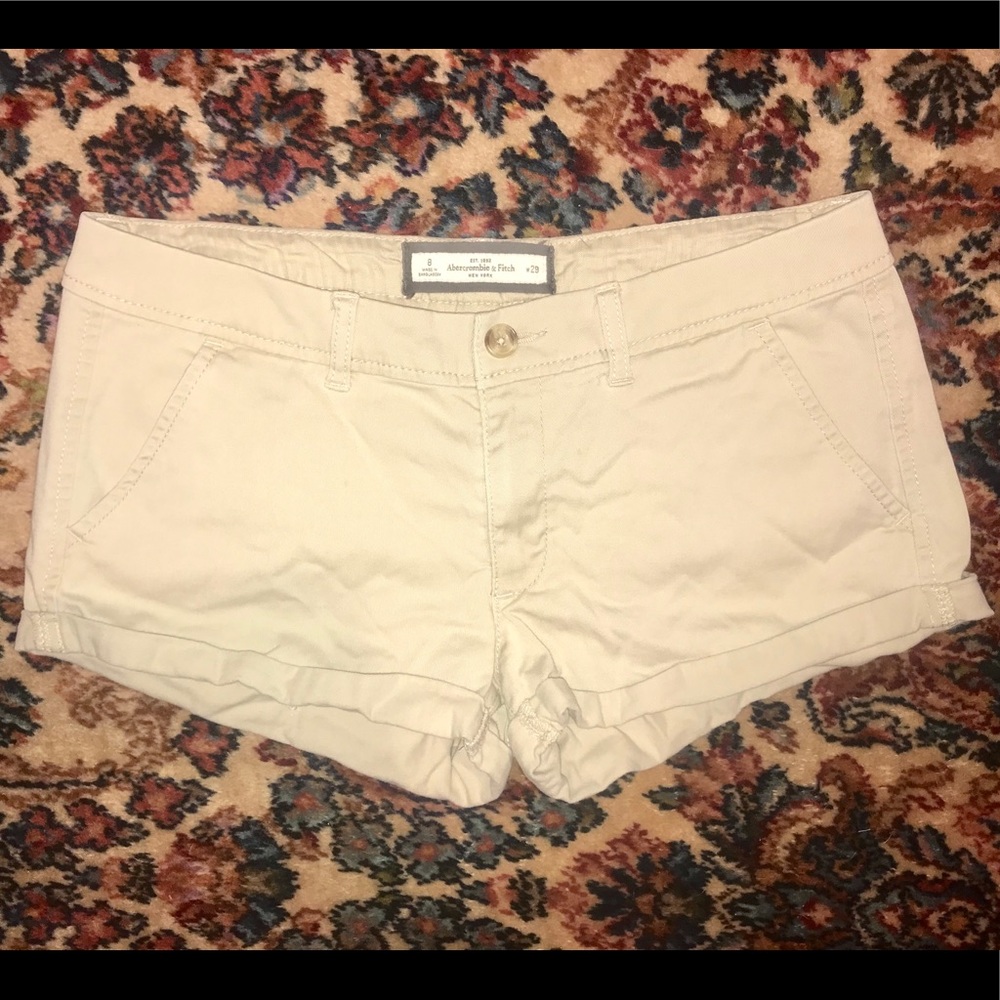 Abercrombie and Fitch Khaki Shorts